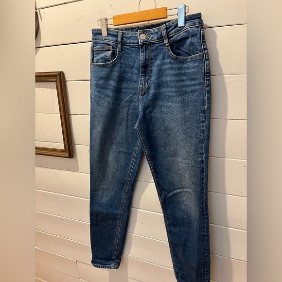 Frank And Oak Blue High-Rise Skinny Jeans – Size 29 - Picture 9 of 11